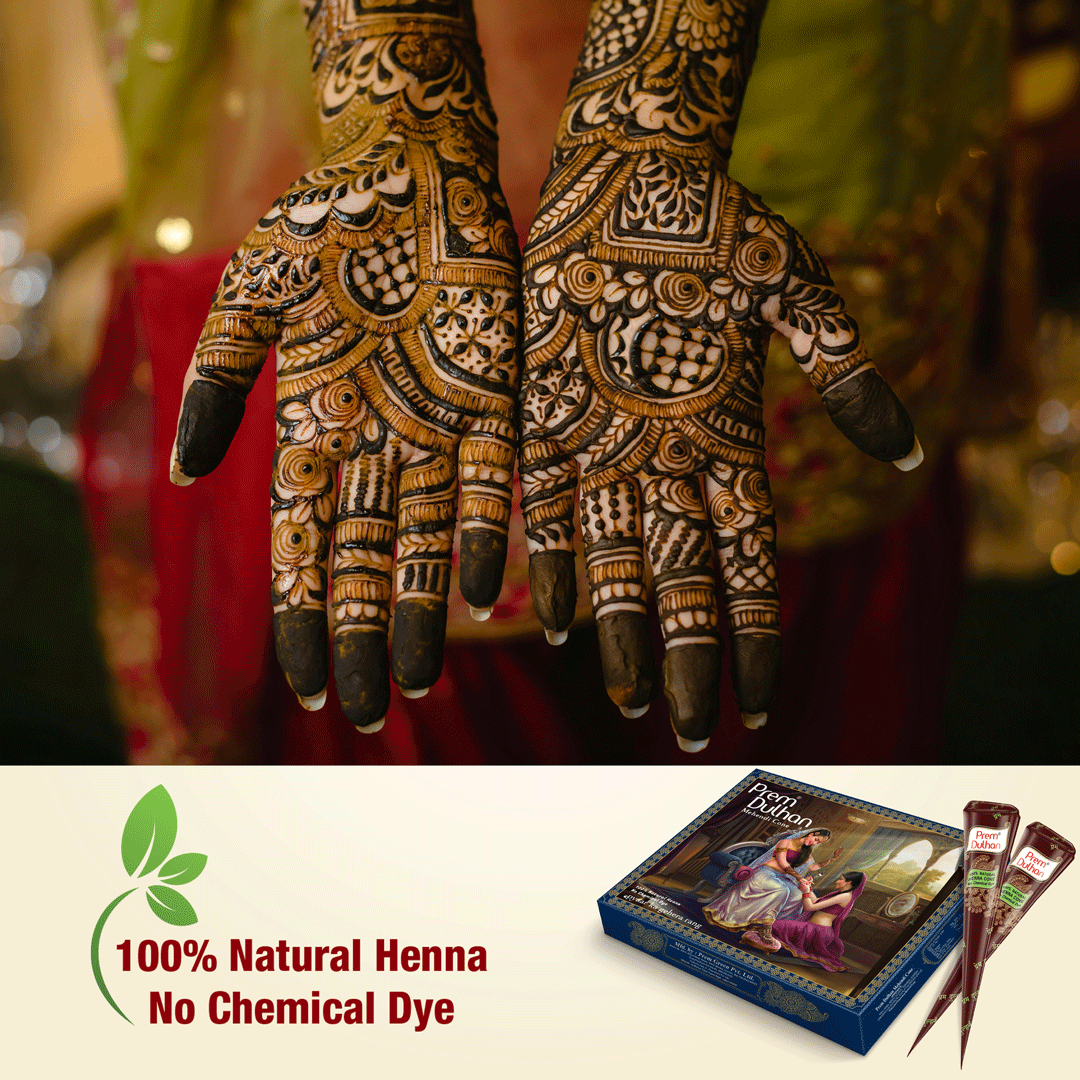 Prem Dulhan Mehendi Cone | 100% Natural Henna Cone