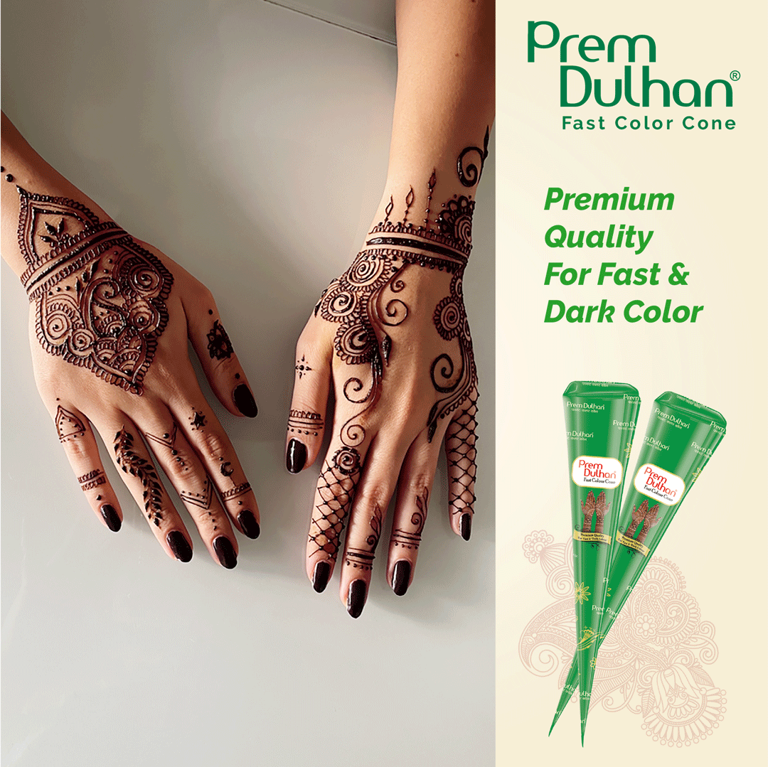 Fast Cone with Henna extract for Reddish Maroon color