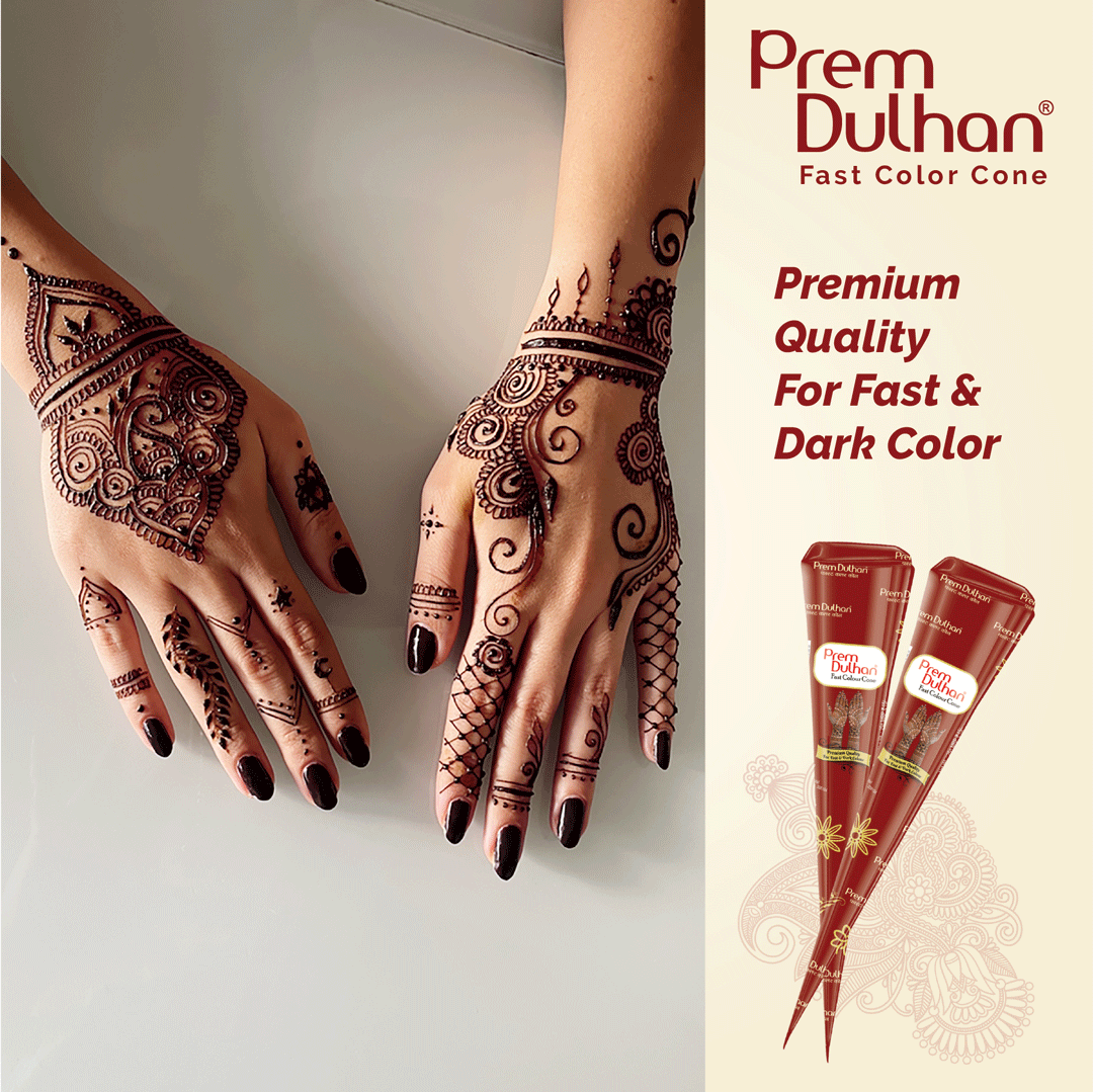 Fast Cone with Henna extract For Reddish Maroon color