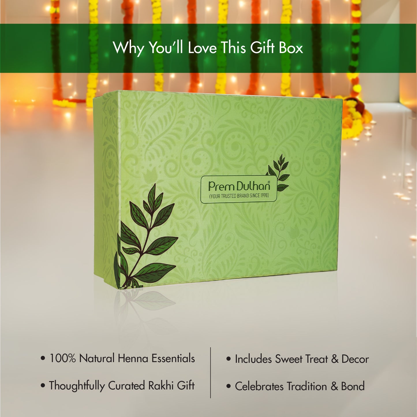 Raksha Bandhan Special Gift Box-(Set of 5 Items)