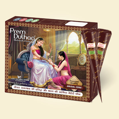 Natural Bridal Mehendi Cone | Perfect for Brides and Weddings