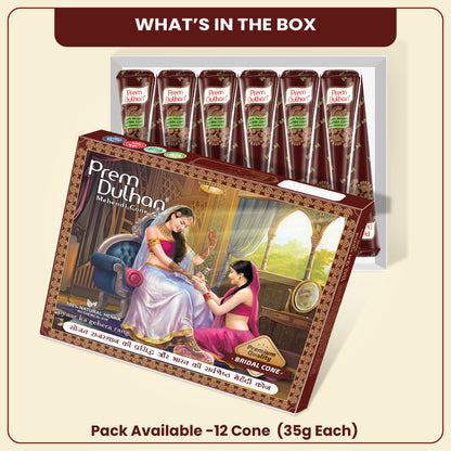 Natural Bridal Mehendi Cone | Perfect for Brides and Weddings