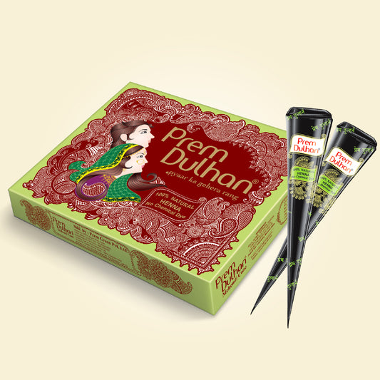 Prem Dulhan Mehendi Cone | 100% Natural Henna Cone