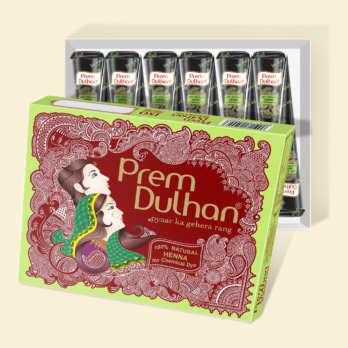 Prem Dulhan Mehendi Cone | 100% Natural Henna Cone