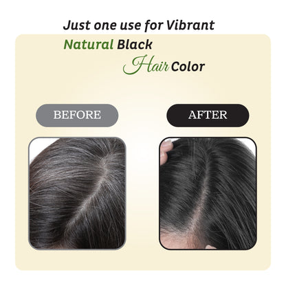 Henna Based Hair Color | Natural Black Henna for Hair