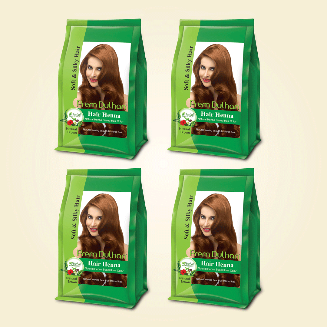 Hair Henna Natural Brown | Best Henna for Grey Hair