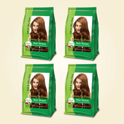 Hair Henna Natural Brown | Best Henna for Grey Hair