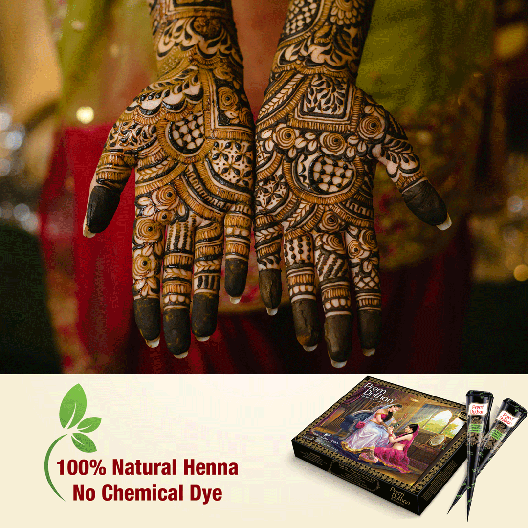 Prem Dulhan Mehendi Cone | 100% Natural Henna Cone