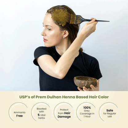 Hair Henna Natural Brown | Best Henna for Grey Hair