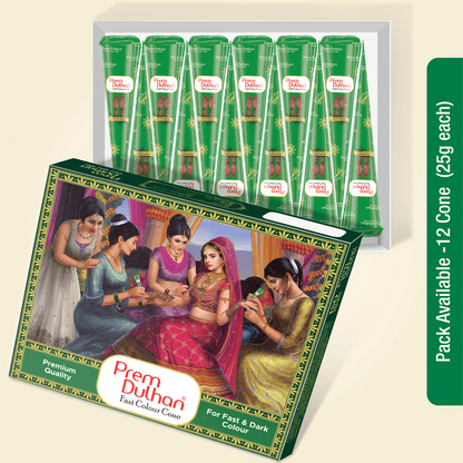 Fast Cone with Henna extract for Reddish Maroon color