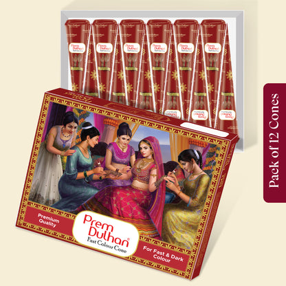 Fast Cone with Henna extract For Reddish Maroon color