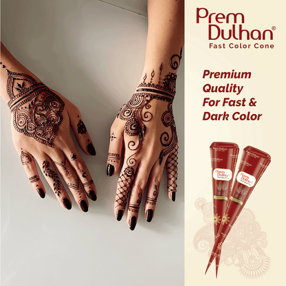 Fast Cone with Henna extract For Reddish Maroon color