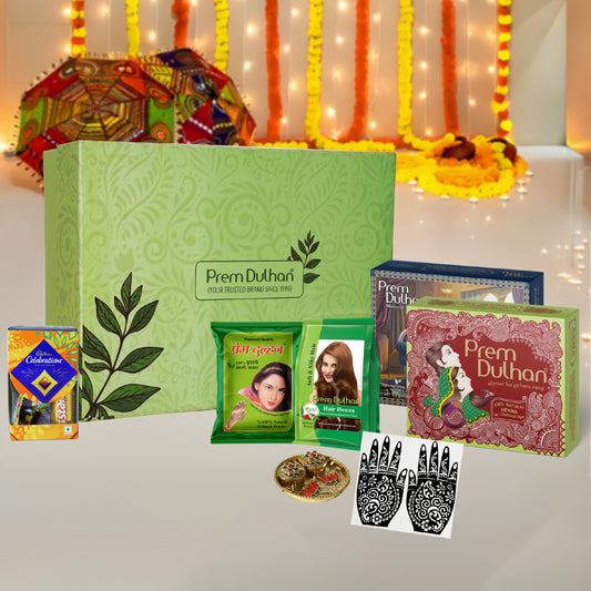 Prem Dulhan Festival Gift Box-(Set of 5 Items)