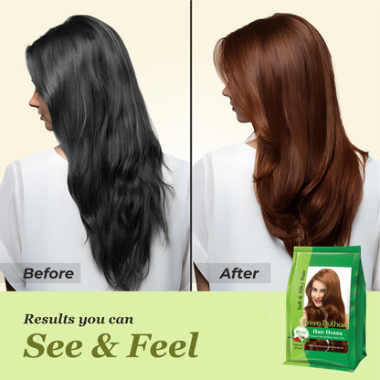 Hair Henna Natural Brown | Best Henna for Grey Hair