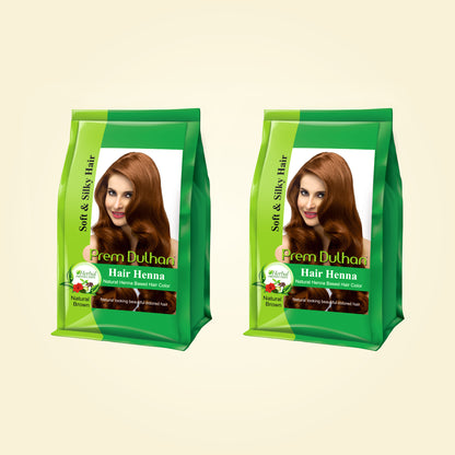 Hair Henna Natural Brown | Best Henna for Grey Hair